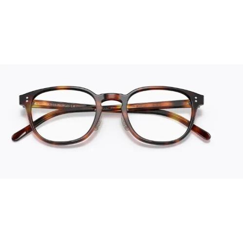 Oliver Peoples 0OV5219FM Fairmont-f 1007 Dark Mahogany Havana Square Eyeglasses