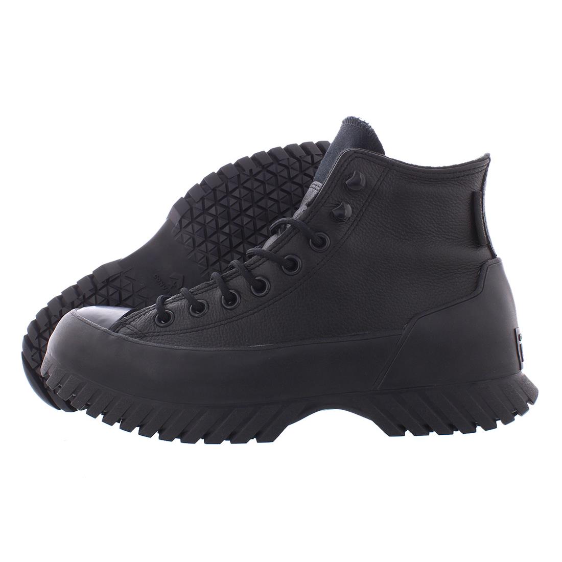 Converse Chuck Taylor All Star Lugged Winter 2.0 Unisex Shoes Black/Black/Bold Mandarin