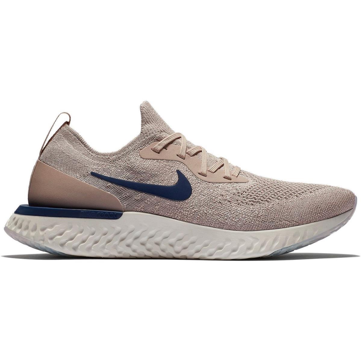 Nike shoes Epic React - Diffused Taupe/Blue Void 0