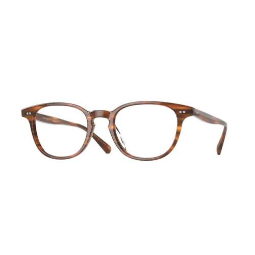 Oliver Peoples 0OV5481U Sadao 1733 Red Mahogany Brown Unisex Eyeglasses - Frame: Brown, Lens: