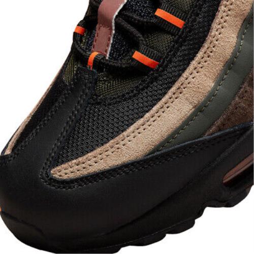Nike shoes  - Dark Army/Orange Blaze-Tweed 5