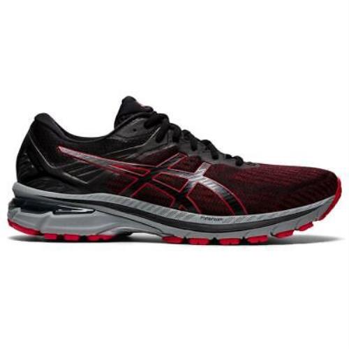 Asics 1011A983 005 GT-2000 9 Black Classic Red Men`s Running Shoes
