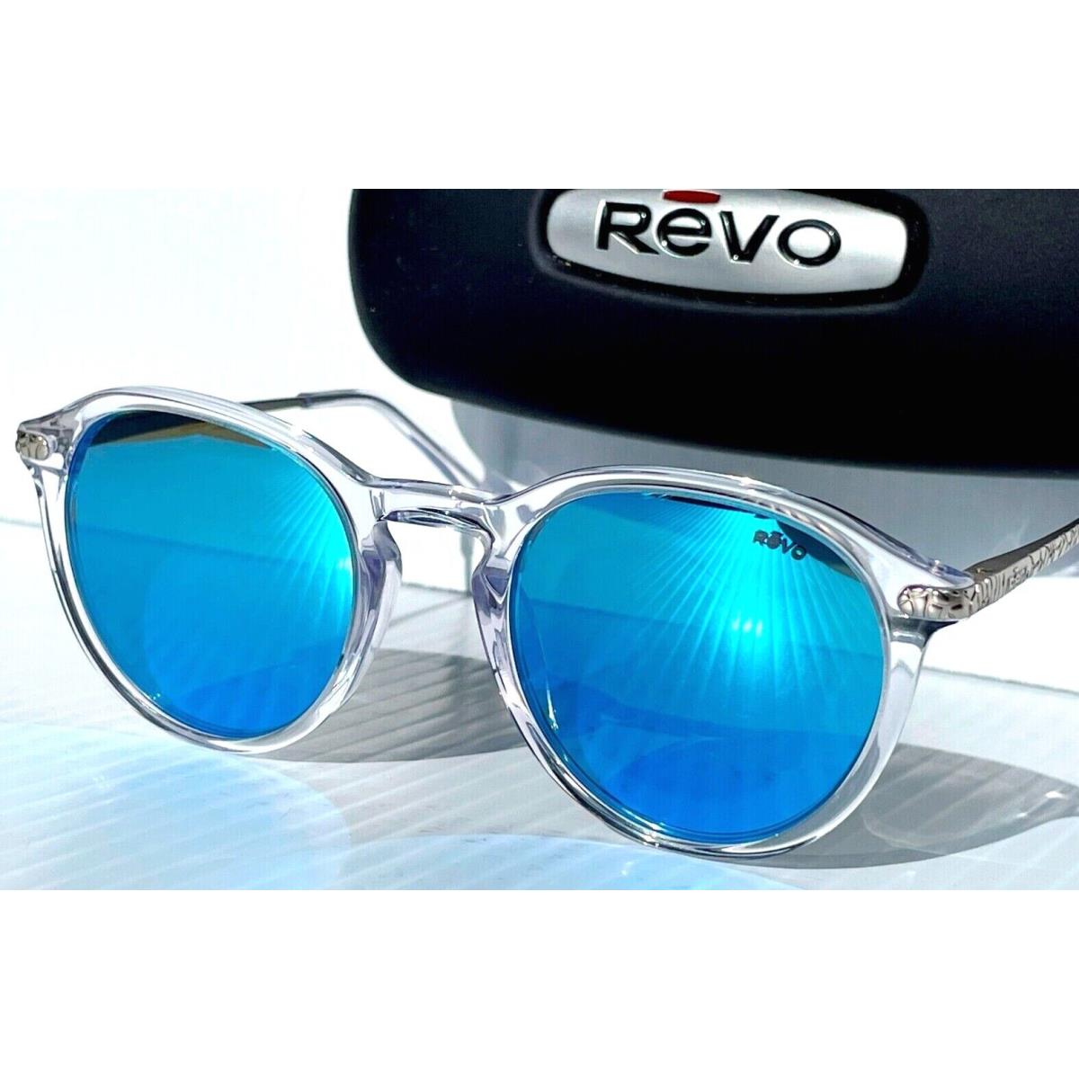 Revo Python 3 Crystal Clear Design Polarized Blue Water Sunglass 1177 09 H2O