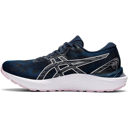 Asics Women`s Gel-cumulus 23 Mesh Knit Running Shoes French Blue/Pure Silver