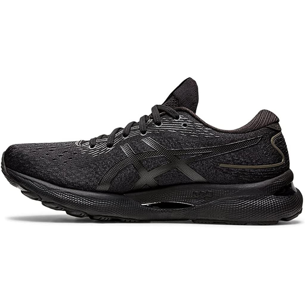 Asics Men`s Gel-nimbus 24 Running Shoes Black/Black