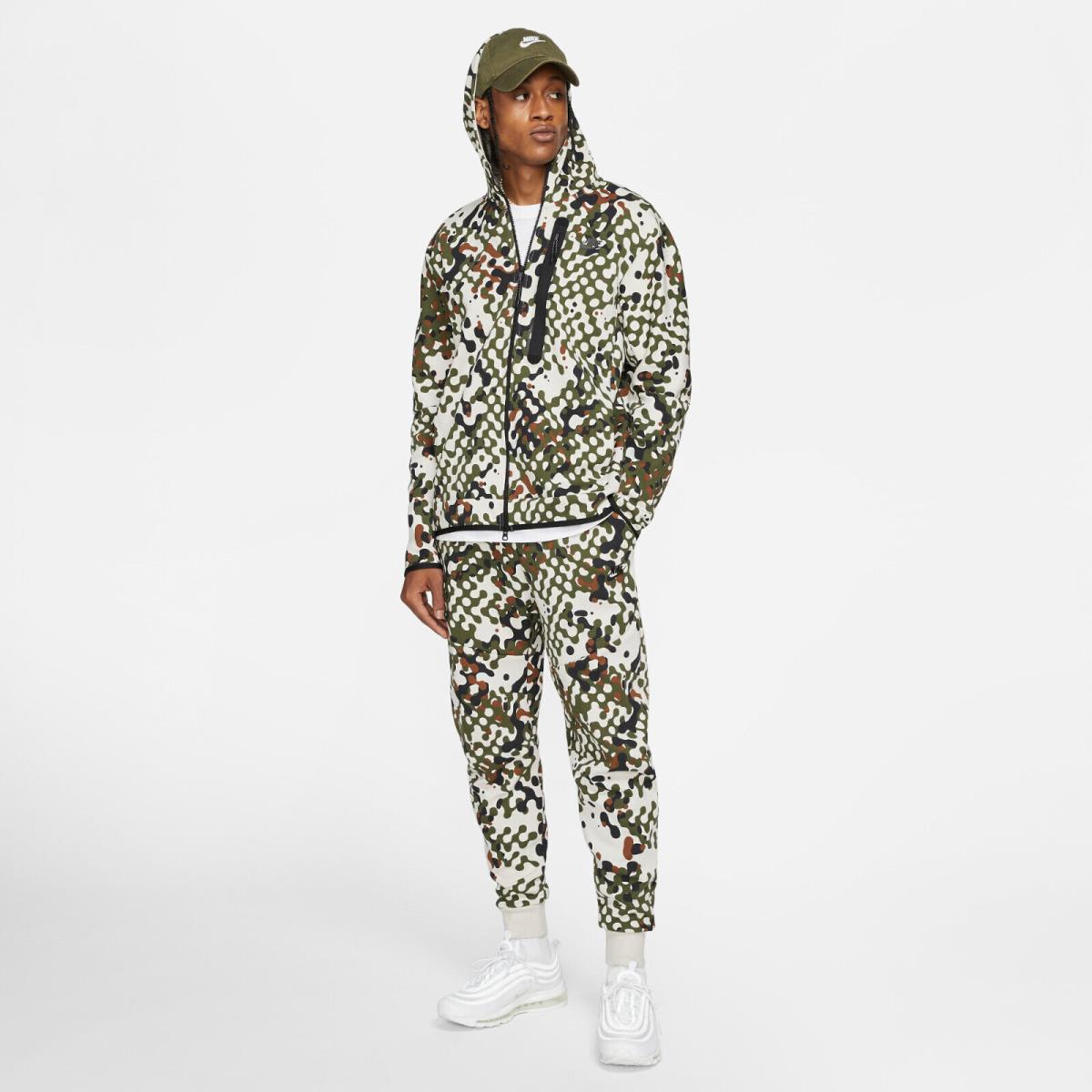 Nike Sportswear Tech Fleece Men`s Full-zip Hoodie + Pants Set