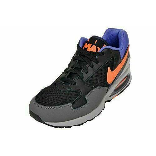 Nike Air Max ST Women`s Sneakers Shoes Men`s Black Blue 652976-004 Size 10.5-11 - Black