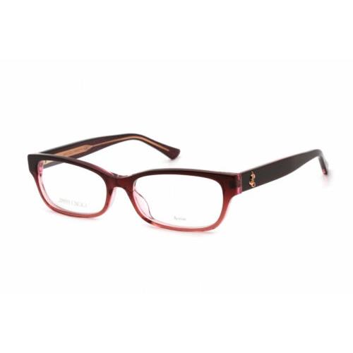 Jimmy Choo JC271 0EGL 00 Burgundy /clear 53mm Eyeglasses