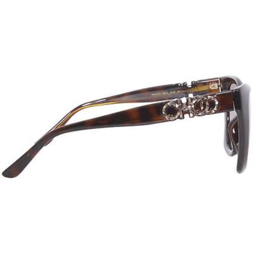 Jimmy Choo sunglasses  - Havana Frame, Brown Lens