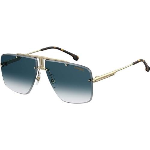 Carrera Sunglasses 1016/S 001 08 Gold with Blue Gradient Lens 64mm