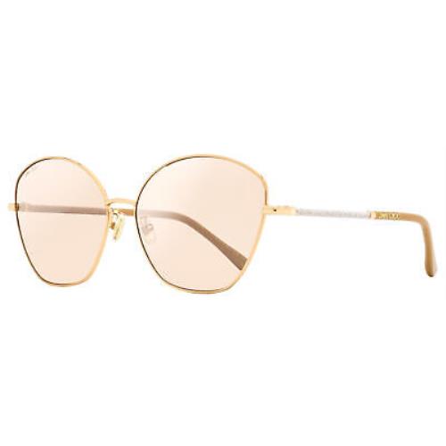 Jimmy Choo Butterfly Sunglasses Marilia/g/sk BKU2S Gold/nude 63mm