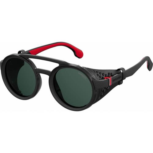 Carrera Unisex Adult 5046/S Sunglasses Black/green 49mm 24mm US