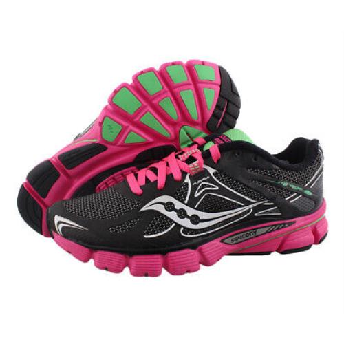 Saucony Mirage 4 Womens Shoes Size 6.5 Color: Black/vizi Pink/green