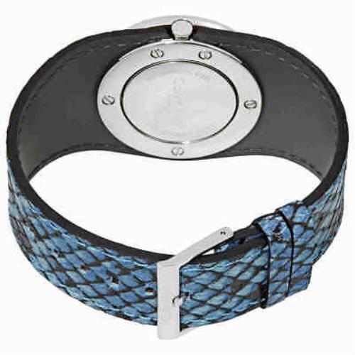 Calvin Klein watch Spellbound - Silver Dial, Blue and Black (Python-pattern) Band 1