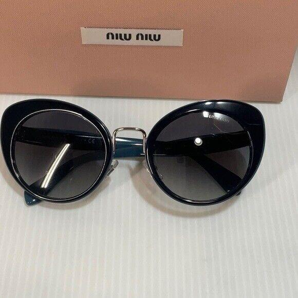 Miu Miu Woman s Sunglasses Smu 06TTMY-5D1 Cat Eye Made in Italy