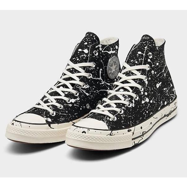 Converse Chuck 70 Paint Splatter High Top Casual Shoes Mens 12 Black A01171C 001