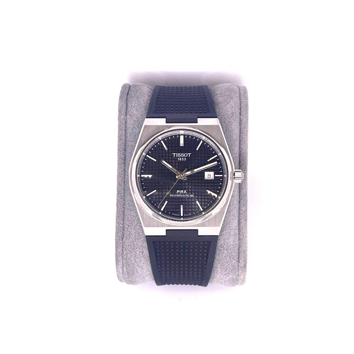 Tissot Prx Black Dial Rubber Strap T137.407.17.051.00