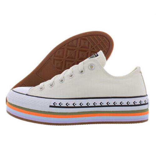 Converse Chuck Taylor All Start Layered Plat Womens Shoes Size 9 Color: