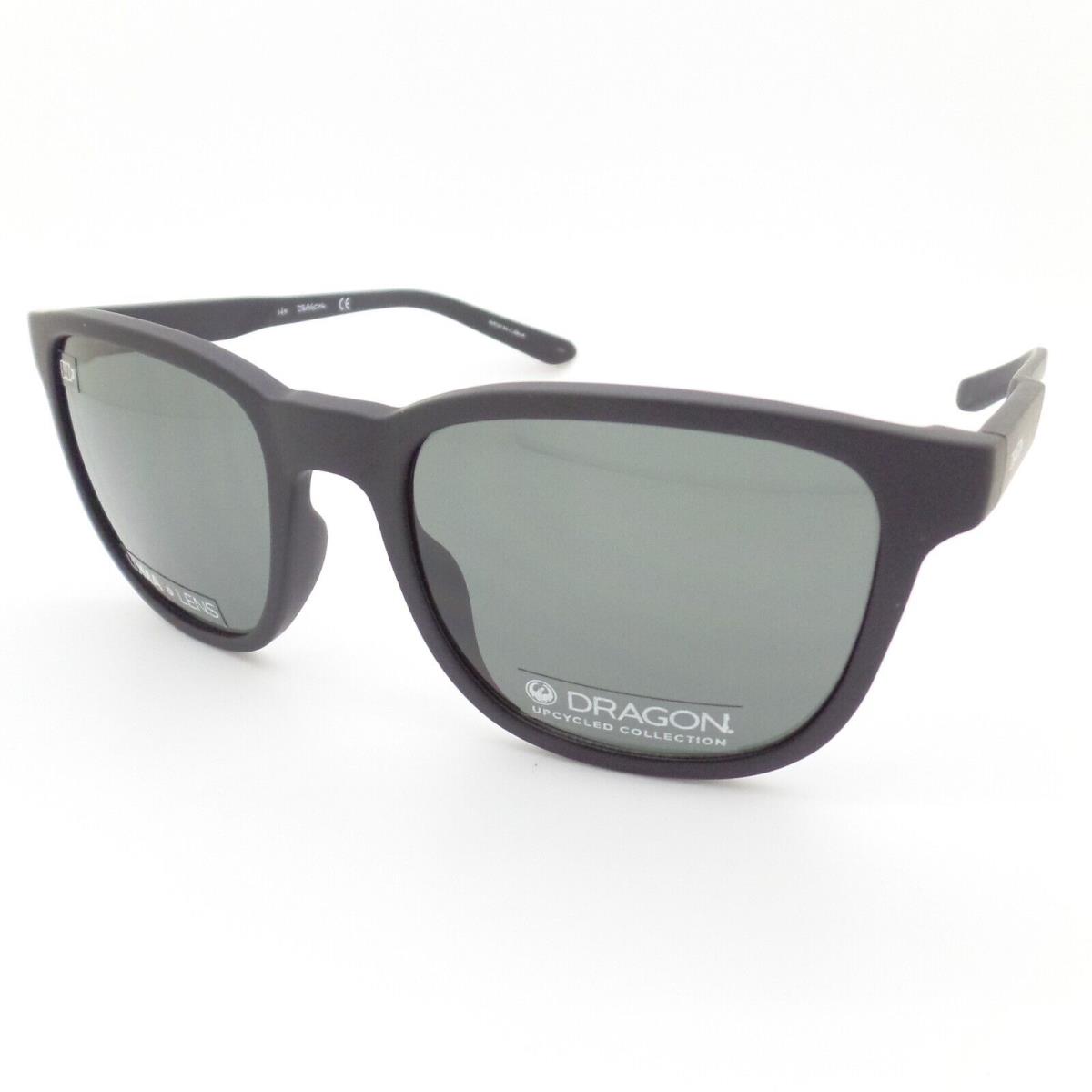 Dragon DR Clover LL Matte Black 002 Smoke 53mm Sunglasses