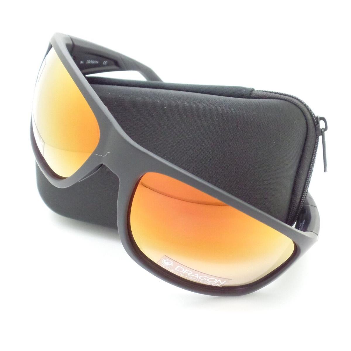 Dragon Tidal X LL Polarized 043 Matte Black Red Ion Floatable Sunglasses