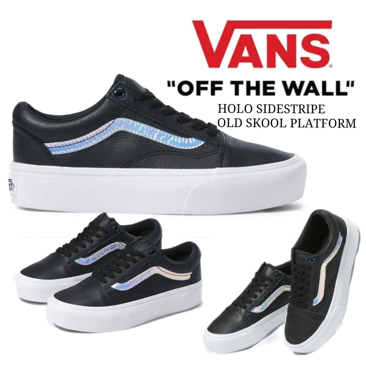 Vans Holo Sidestripe Old Skool Platform Shoes Women 7.5 / Men 6