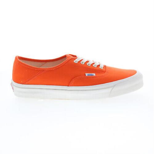 Vans OG Style 43 LX VN0A3DPBQME Mens Orange Canvas Lifestyle Sneakers Shoes 11.5