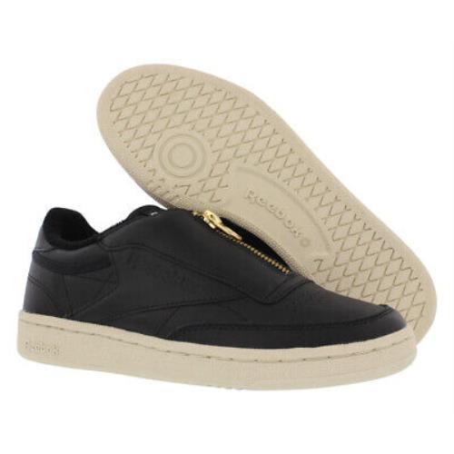 Reebok Club C 85 Zip Classic Women`s Shoes Size Size 6.5 Color: Black