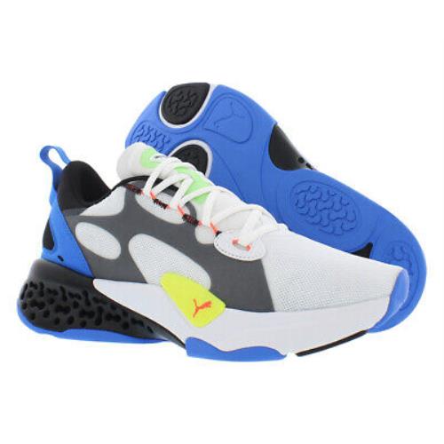 Puma Xetix Half Life Mens Shoes Size 9.5 Color: White/grey/blue