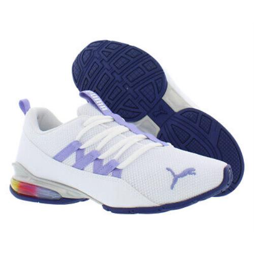 Puma Riaze Prowl Rainbow Fresh Womens Shoes Size 7 Color: White/hazy Blue