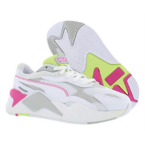 Puma Rs-X3 Millenium Womens Shoes Size 5.5 Color: White/pink/volt