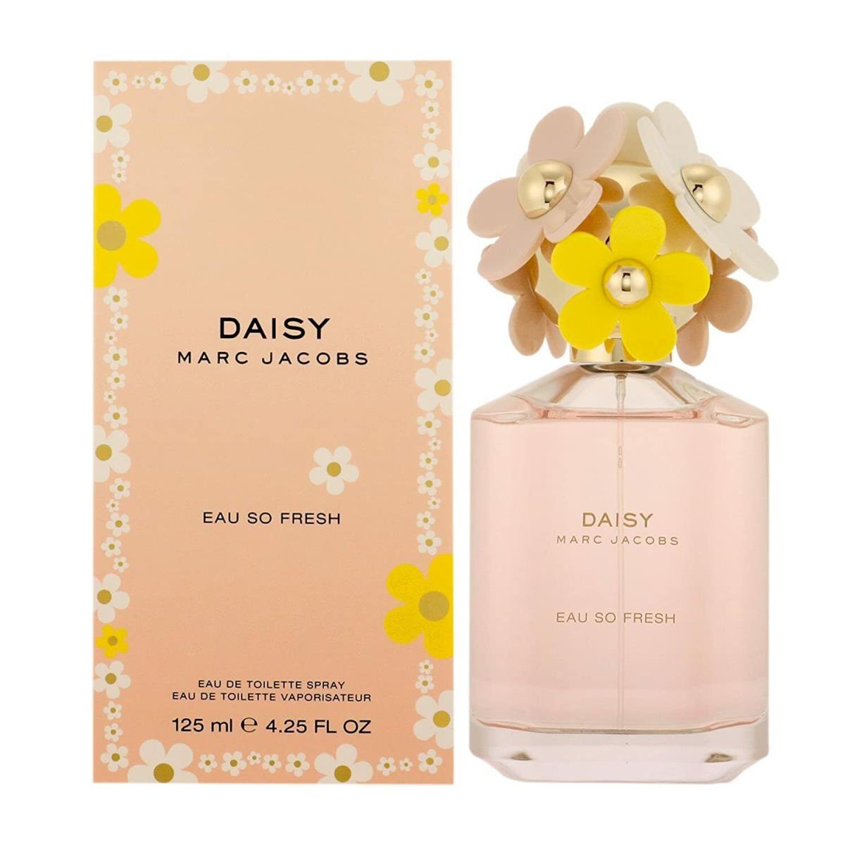 Marc Jacobs Daisy Eau So Fresh 4.2oz Women`s Eau de Toilette - Box