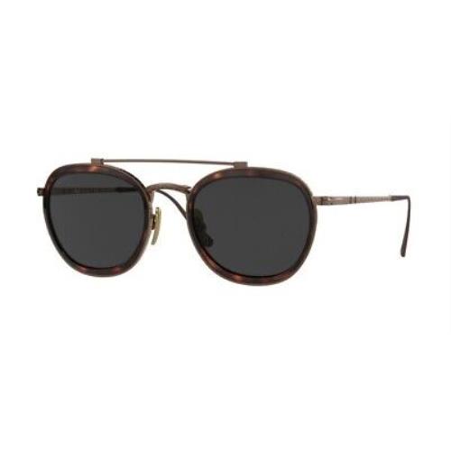 Persol PO5008ST 801648 Brown Polar Black Ar Polarized 49 mm Unisex Sunglasses