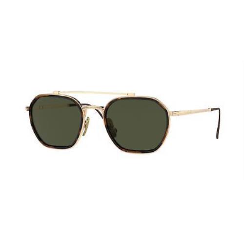 Persol PO5010ST 801331 Pillow Gold Green 49 mm Unisex Sunglasses