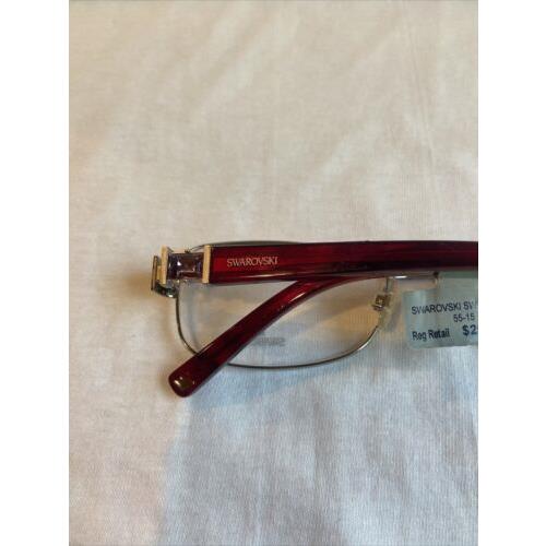 Swarovski eyeglasses  - Frame: Red 6