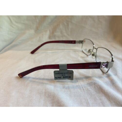 Swarovski eyeglasses  - Frame: Red 2