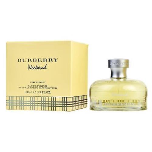 Burberry Weekend Classic Edition For Women Perfume 3.3 oz 100 ml Edp Spray