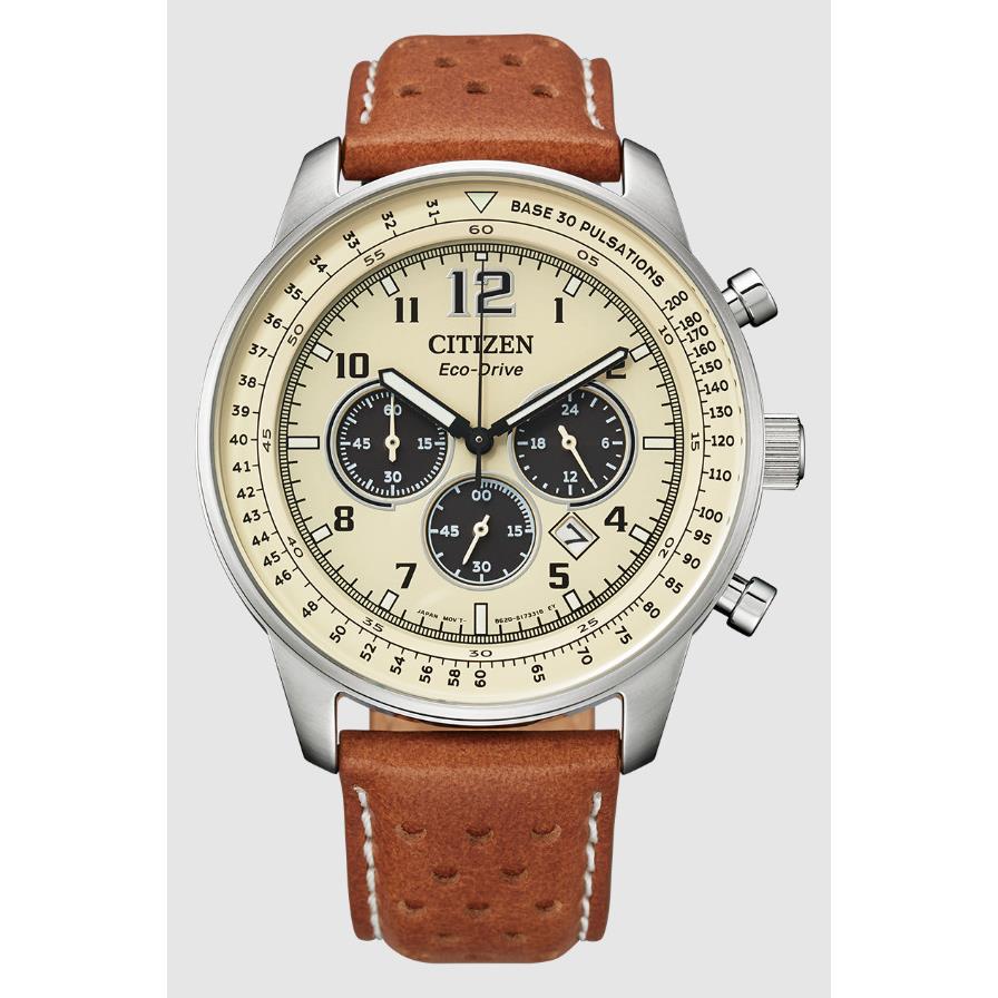 Citizen Men`s Chronograph Eco-drive Stainless Steel Watch CA4500-08X