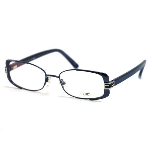 Fendi Women`s Eyeglasses FF 944 424 Blue Frame Glasses 52 17 135 Oval ...