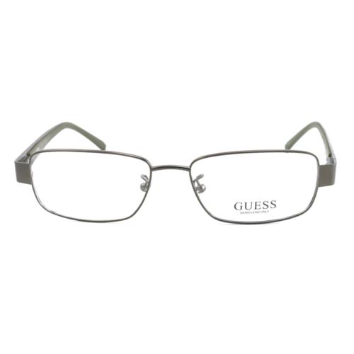 Guess eyeglasses GUNGRN - Gunmetal Green , Gunmetal Green Frame, With Plastic Demo Lens Lens 1