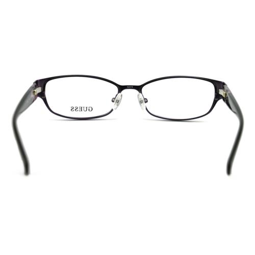 Guess eyeglasses PUR - Purple , Purple Frame, With Plastic Demo Lens Lens 2