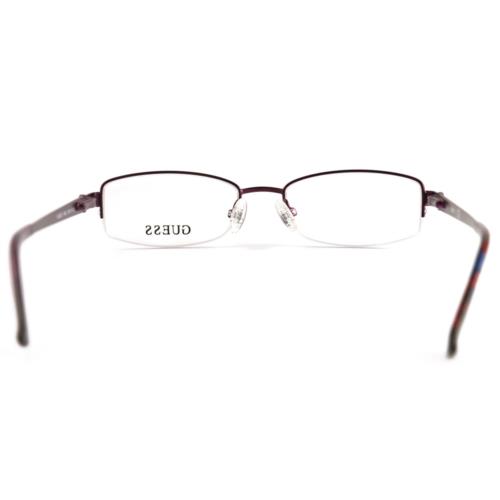 Guess eyeglasses  - Purple , Purple Frame, With Plastic Demo Lens Lens 2