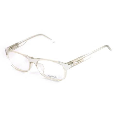 Guess Eyeglasses Men or Womens GUA1748 Cry Crystal 56 17 140 Frames Oval