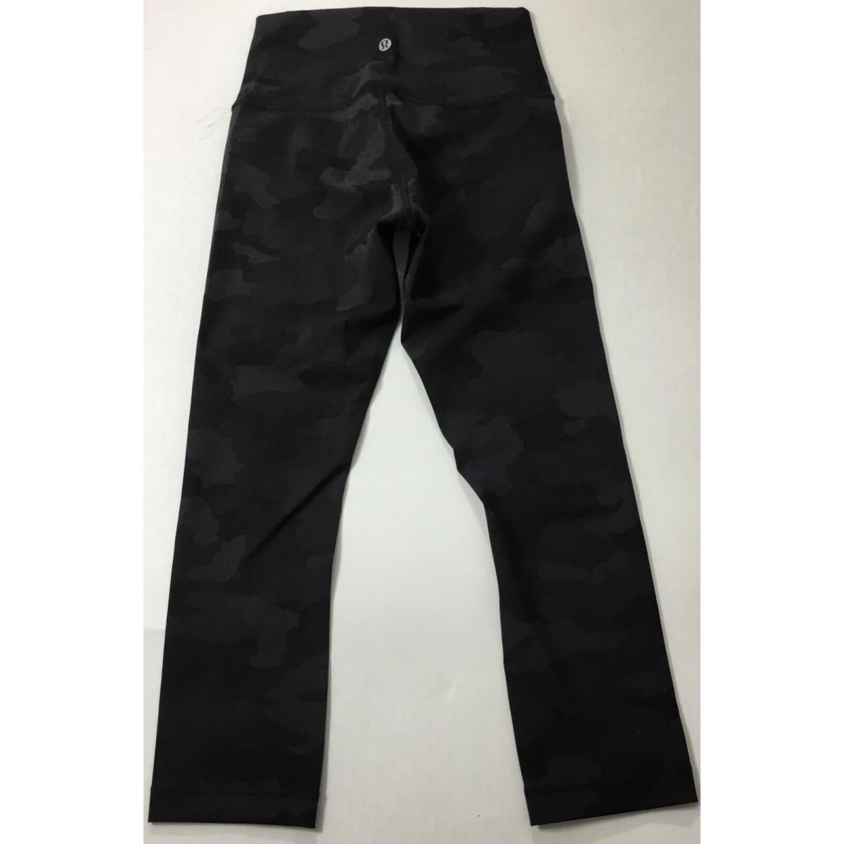 Lululemon Wunder Under HR Tight 25 Lux LW5BSPS H3DC Black Camo Size 10