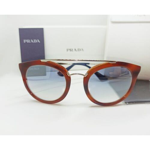 Prada sunglasses SPR - Brown Frame, Blue Lens 0