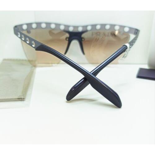 Prada sunglasses SPR - Gunmetal Frame, Brown Lens 5