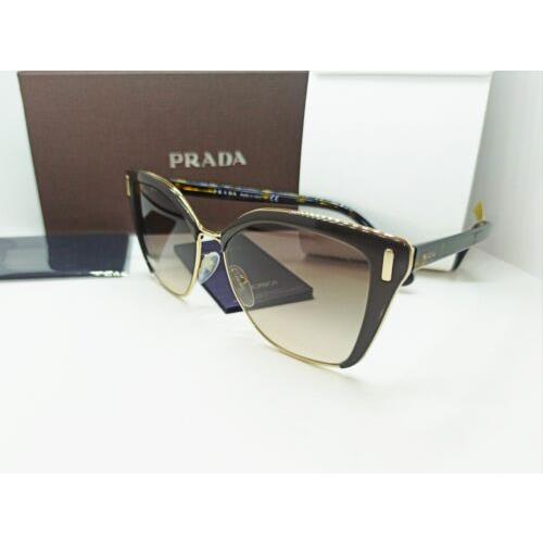Prada sunglasses SPR - Brown Frame, Brown Lens 2