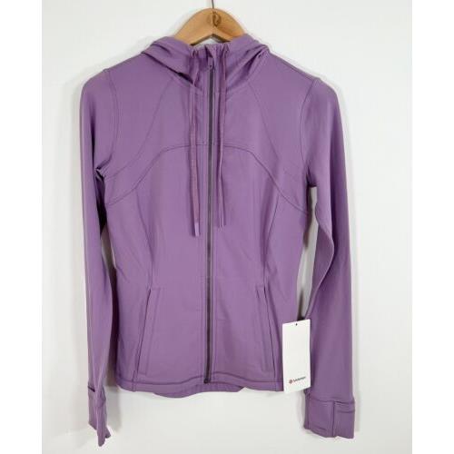 Lululemon Hooded Define Jacket Nulu Size 6 Wisteria Purple Wisp