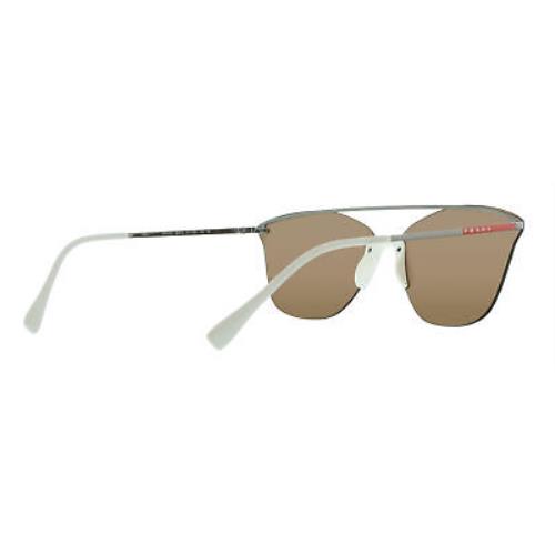 Prada sunglasses Lifestyle - Ruthenium , Ruthenium Frame, Khaki Grey Lens 3