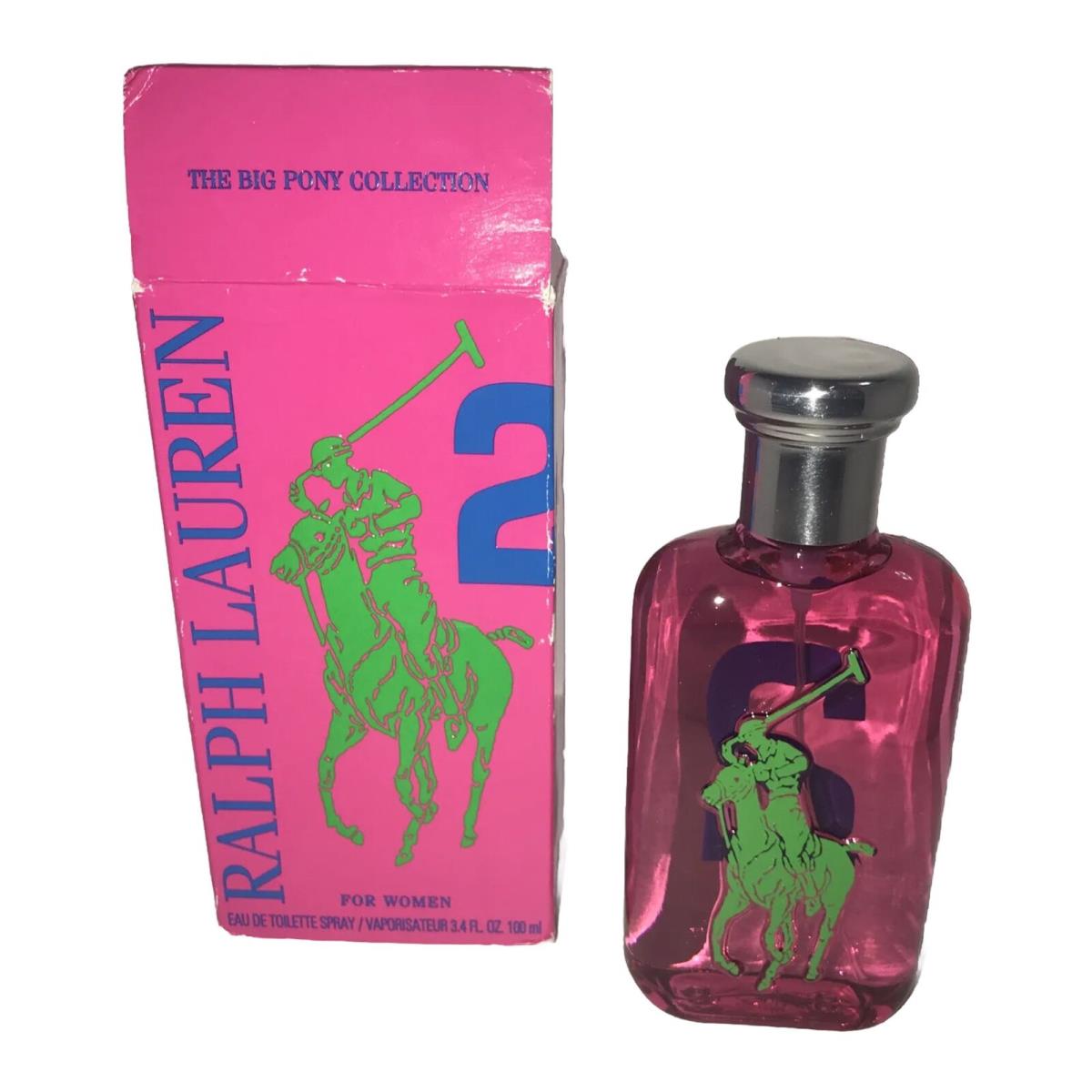 Polo Big Pony 2 by Ralph Lauren 3.4 oz Edt Perfume For Women