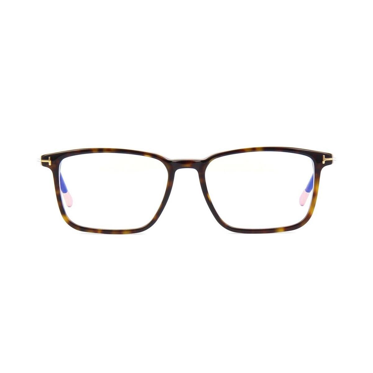 Tom Ford FT 5607-B Blue Block Dark Havana 052 Eyeglasses